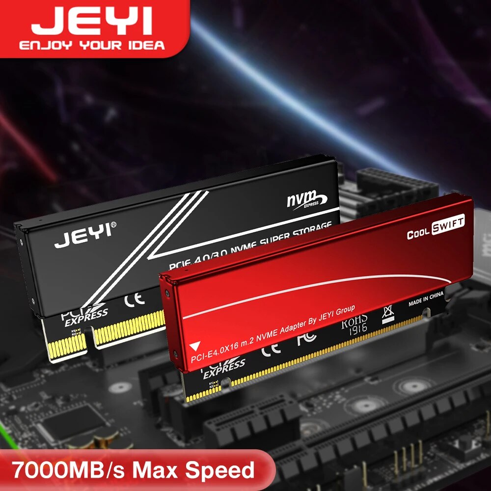 Samsung Ssd 980 Pro - JEYI M.2 NVME к адаптеру PCIE