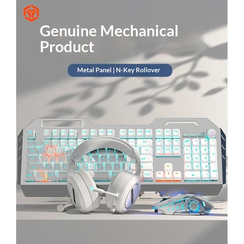 Gaming Keyboard And Mouse Set - Беспроводной игровой комплект Eweadn Tk900: механическая