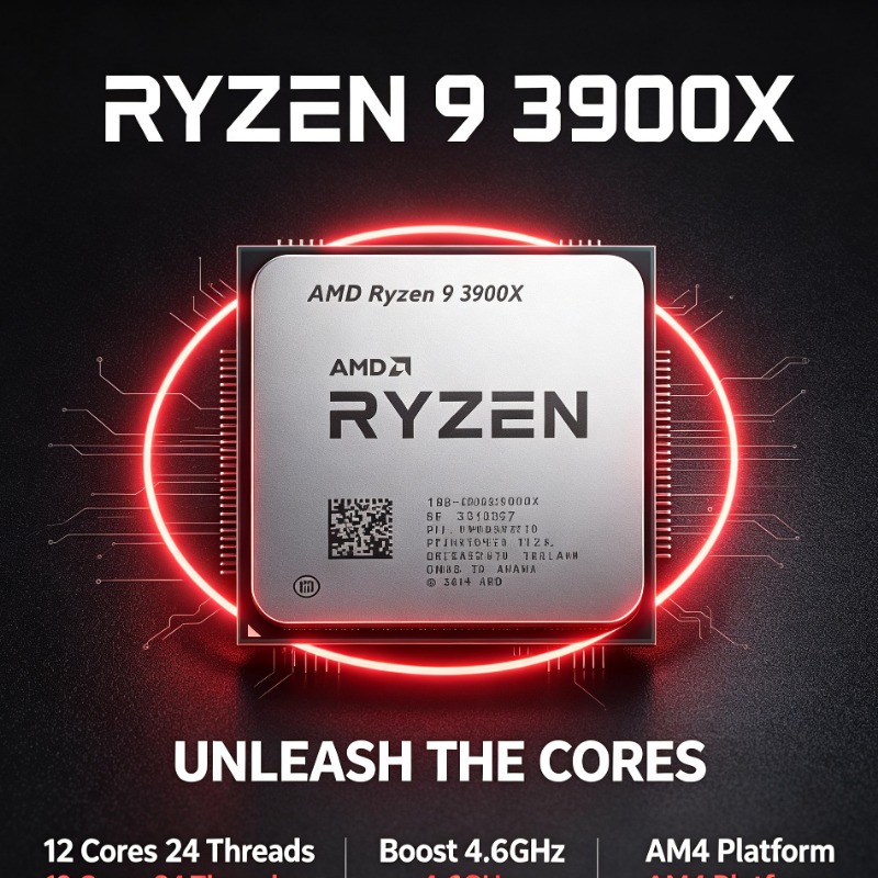 Amd Cpu Ryzen 9 - Процессор AMD Ryzen 9 3900X, R9