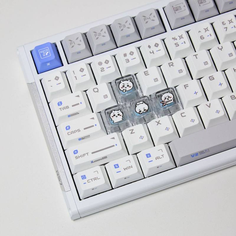 Gaming Keyboard Affordable - Набор из 4 прозрачных кастомных кейкапов