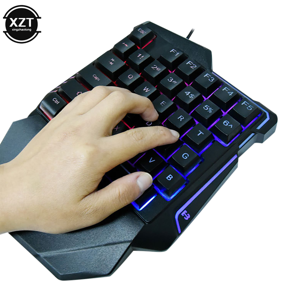 Gaming Keyboard Half - Игровая клавиатура G7 с одной ручкой,
