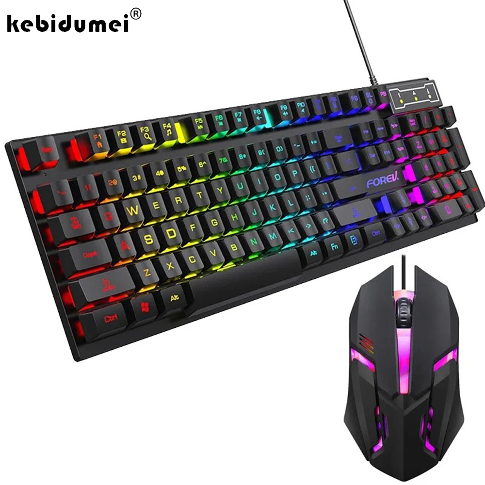 Gaming Keyboard Half - Механическая клавиатура Kebidumei с 104 клавишами