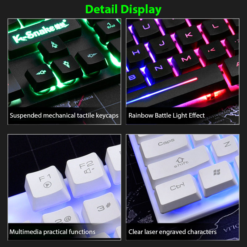Набор клавиатуры и мыши KM320, – обзор и цена Gaming Keyboard And Mouse Set