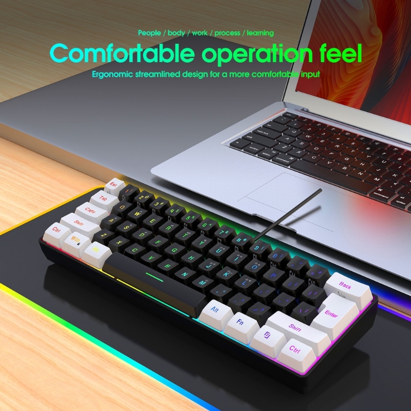 USB Проводная игровая клавиату – обзор и цена Gaming Keyboard Half