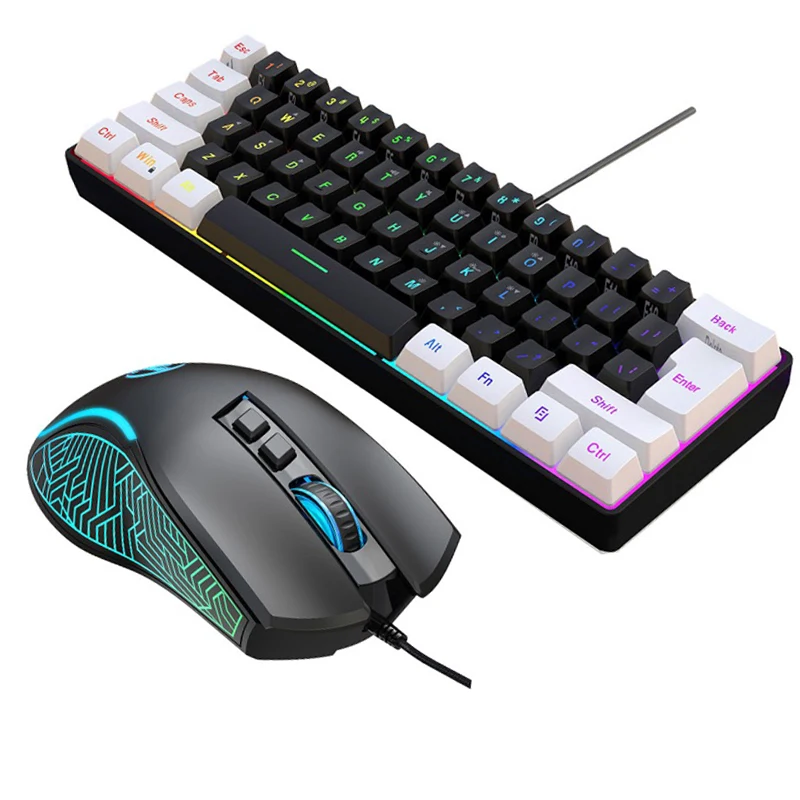 Комплект для геймеров: 60% кла – обзор и цена Gaming Keyboard And Mouse Set