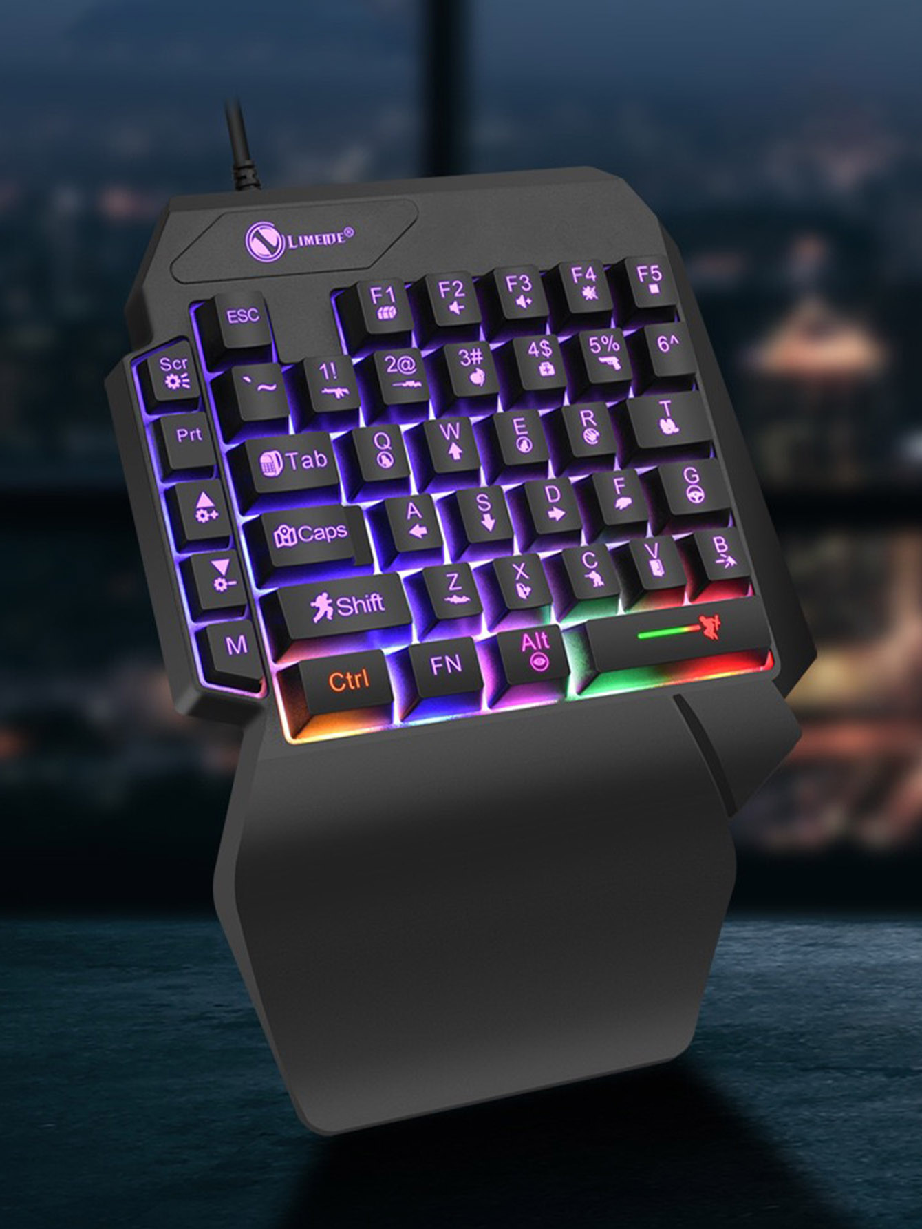 Механическая одноручная игрова – обзор и цена Gaming Keyboard Half