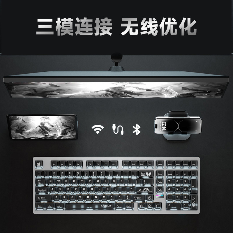 Беспроводная механическая клав – обзор и цена Gaming Keyboard Ergo