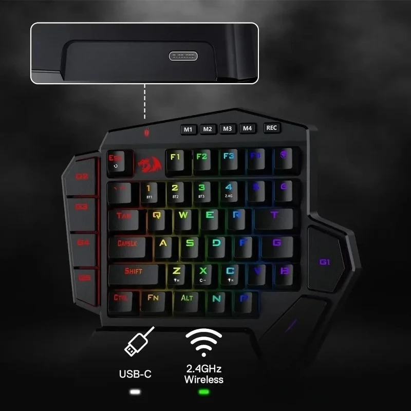 Новая беспроводная механическа – обзор и цена Gaming Keyboard Half