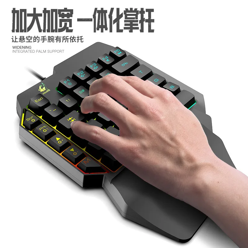 K15 одноручная клавиатура Gun  – обзор и цена Keyboard Gaming Amazon