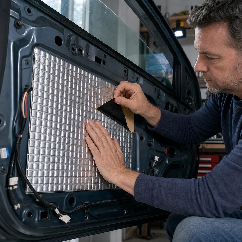 Шумопоглощающий мат для автомо – обзор и цена Foam Dampener Sheet