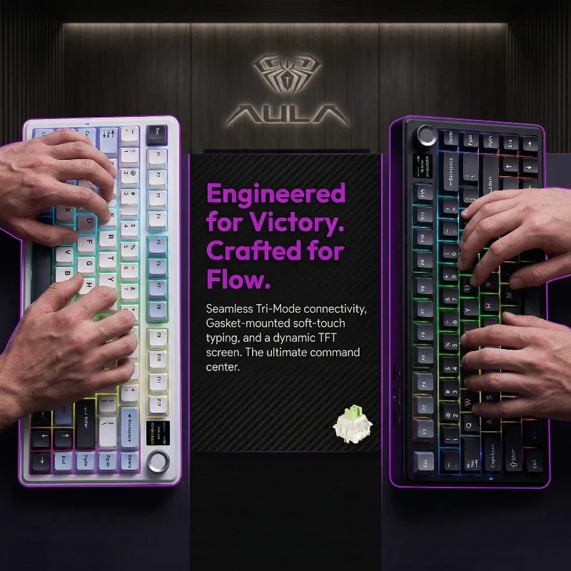 Механическая клавиатура AULA F – обзор и цена Gaming Keyboard Ergo