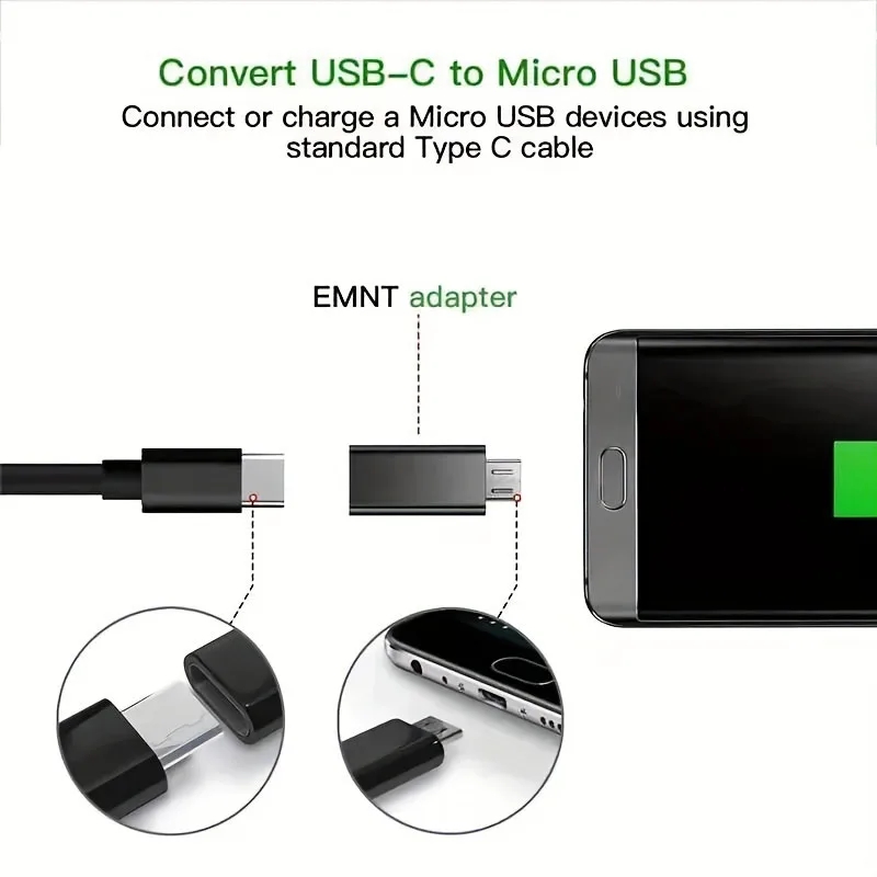 Адаптер Micro USB - USB C OTG  – обзор и цена Gaming Keyboard Type C