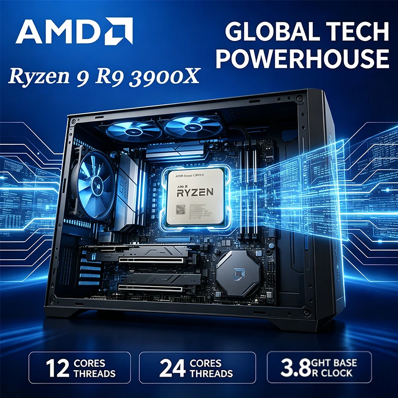 Процессор AMD Ryzen 9 R9 3900X – обзор и цена Amd Cpu Ryzen 9