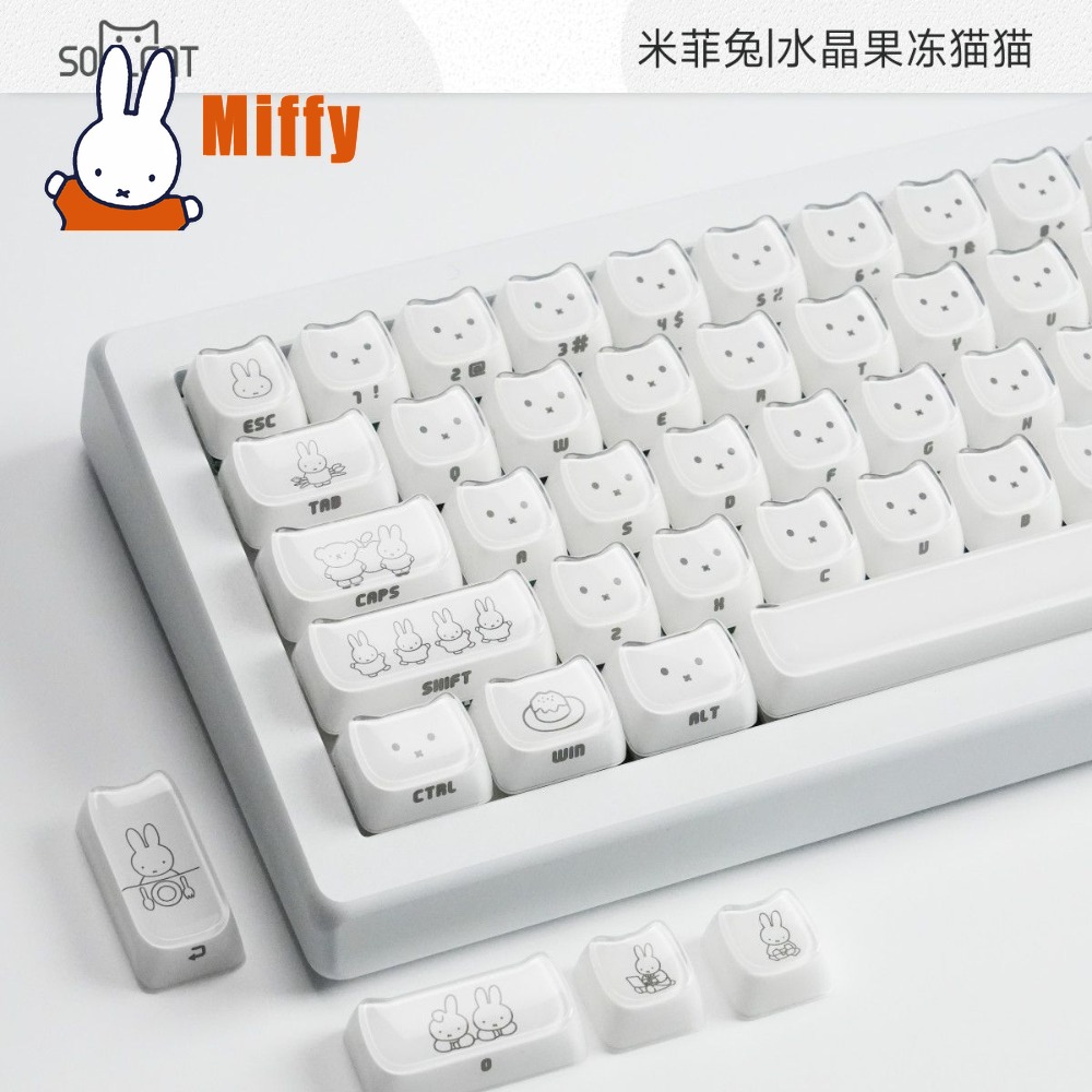 Милые кейкапы Miffy: кристальн – обзор и цена Gaming Keyboard Ergo