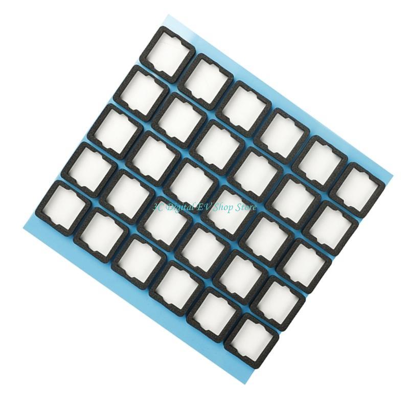 E74D 120 шт. глушители Pad глу – обзор и цена Foam Dampener Sheet